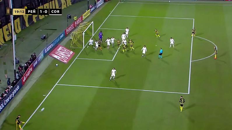 Peñarol e Corinthians ficam em empate 1-1 pela Libertadores