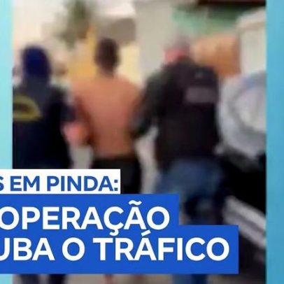 Oito presos em megaoperação contra o tráfico em Pindamonhangaba