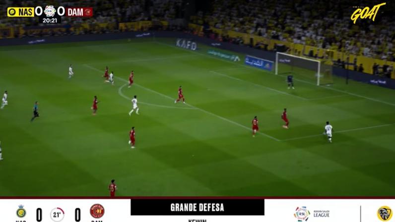Al Nassr - Damac 0 - 0 | DEFESA DO GOLEIRO - Kewin
