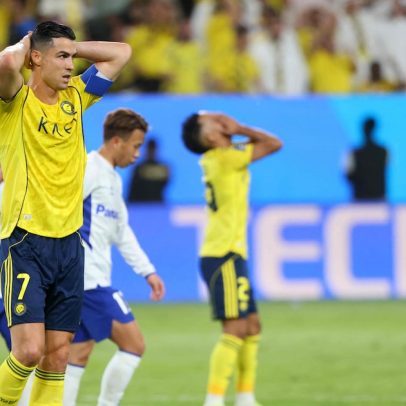 Cristiano Ronaldo volta a perder título com Al-Nassr e fica zerado