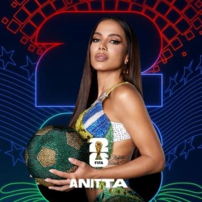 Fifa confirma Anitta como atração das cerimônias de abertura da Copa 2026