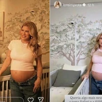 Lorena Improta revela o quartinho do bebê e elogia a decoração