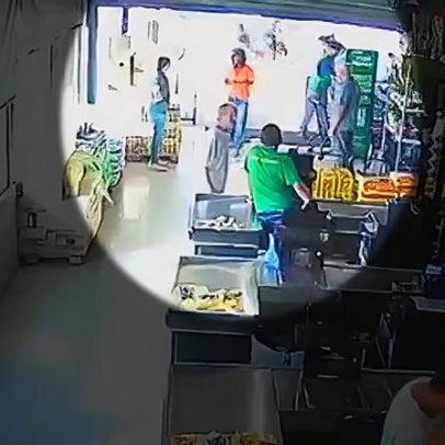 Homem que atirou em atendente de mercado após tentar trocar latas é preso