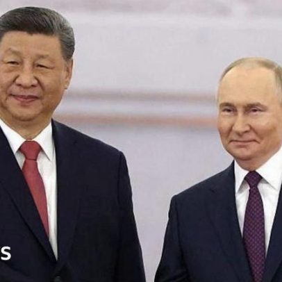 Putin encontra Xi na China dias após visita de Trump