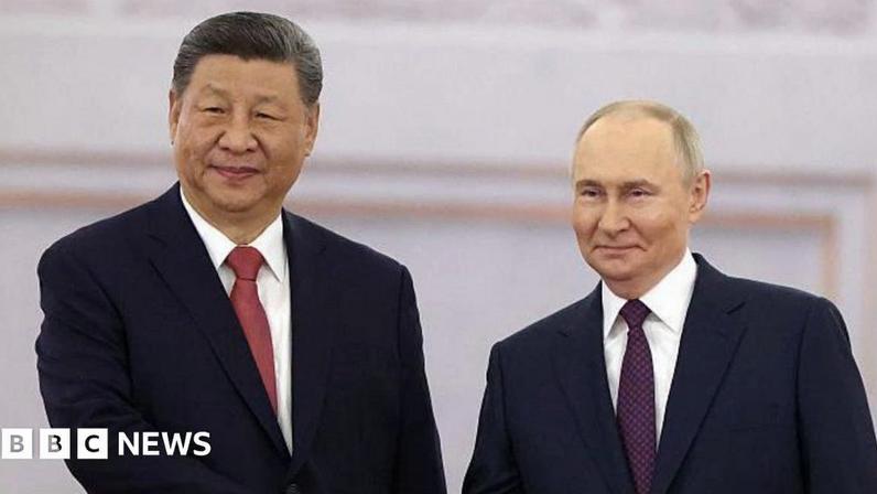 Putin encontra Xi na China dias após visita de Trump