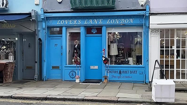 Organised criminals are targeting vintage fashion shops, like Lovers Lane London, as sales soar