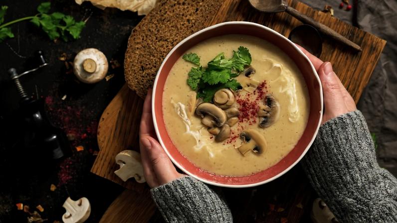 Sopa de cogumelo