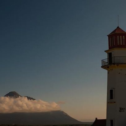Ventos extremos e casas de pedra em Batanes, Filipinas