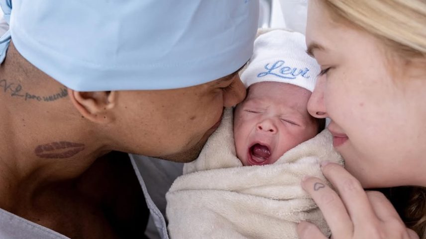 Após nascimento do filho, Léo Santana se declara à Lore Improta: 'Te amo e sou grato' — Foto: Reprodução/Instagram