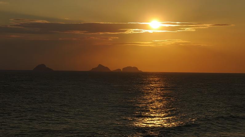 Pôr do Sol na Praia de Ipanema - Rio de Janeiro
