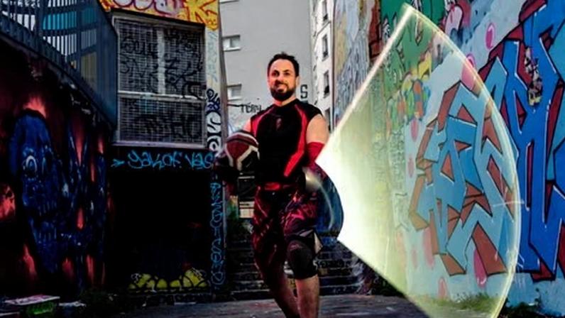 ‘I thought: I’m a geek. I like Star Wars. I’ve done fencing. Let’s try it’: Sébastien Bérard, photographed in Paris.