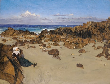 Coast of Brittany (Alone with the Tide), 1861, by James McNeill Whistler.
