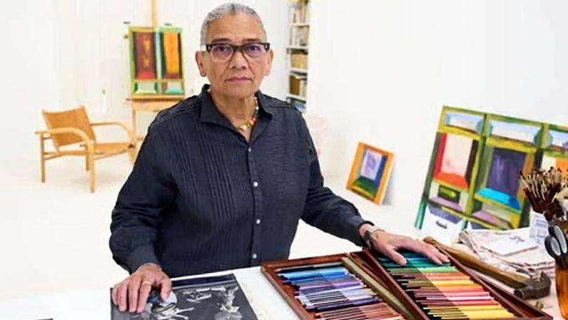 ‘I could smell Brexit coming’ … Himid in her studio in Preston.