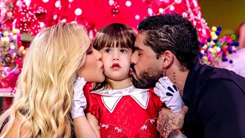 Virginia, Maria Alice e Zé Felipe
