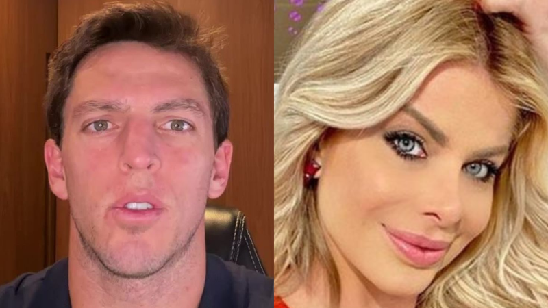Amaury Nunes e Karina Bacchi