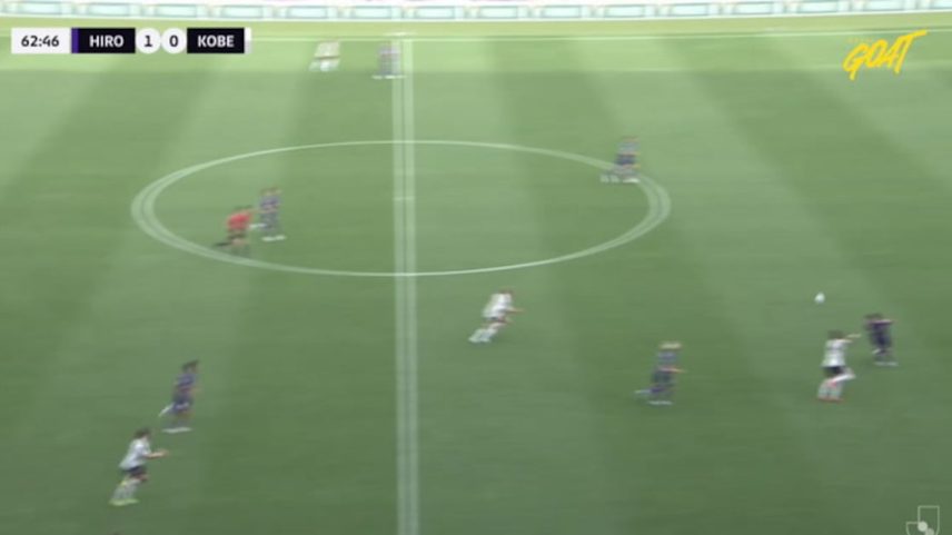 Sanfrecce Hiroshima empata com Vissel Kobe 1 a 1; Ren Komatsu marca