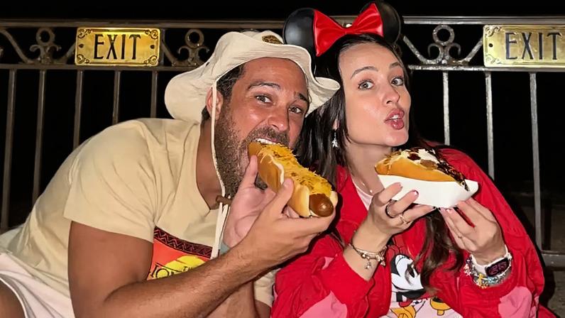 Larissa Manoela e marido André Luiz Frambach