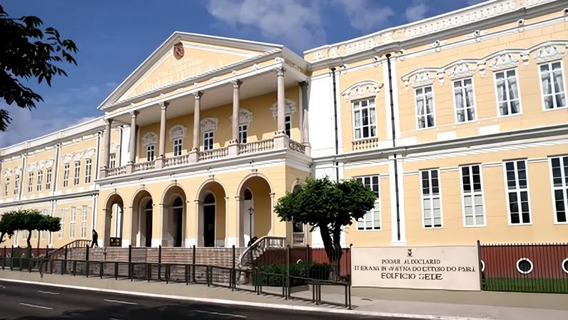 Fachada do Tribunal de Justiça do Pará - TJPA