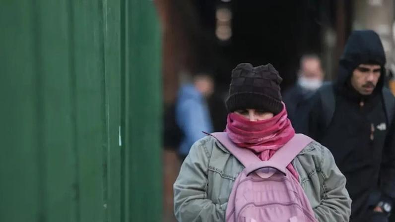 Registro de dia frio em São Paulo.