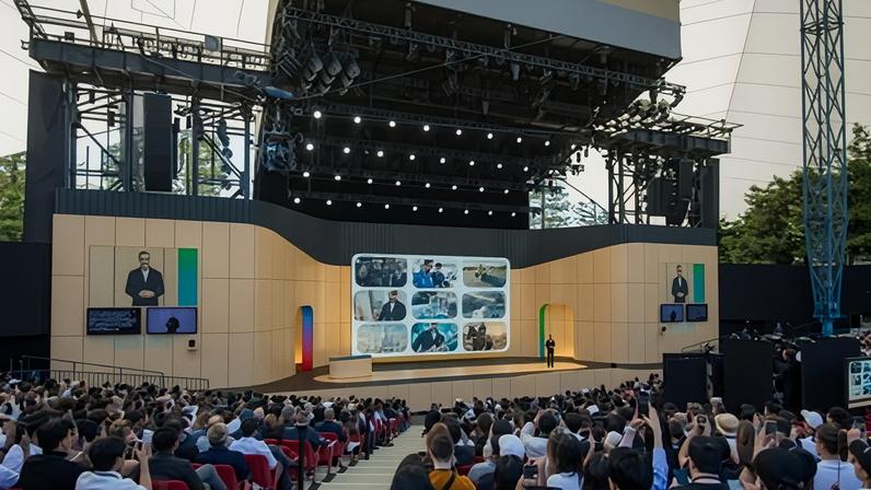 Google CEO Sundar Pichai at Google I/O in Mountain View, California, on 19 May.
