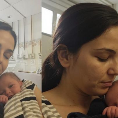 Tainá Müller relembra início da maternidade em UTI neonatal