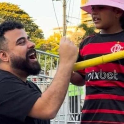 Jorginho realiza sonho de torcedora do Flamengo após tragédia familiar