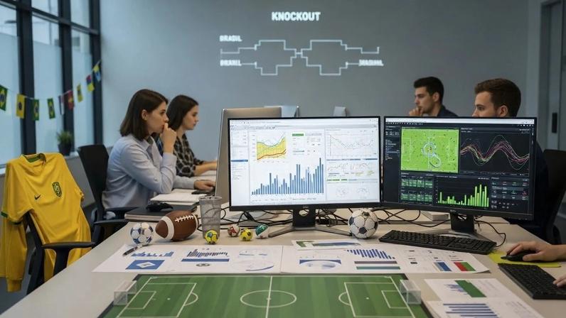Modelos estatísticos para analisar dados de futebol foram aplicados para projetar o desempenho das seleções na Copa do Mundo - (crédito: Flow)