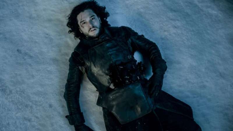 Kit Harington como Jon Snow em Game of Thrones