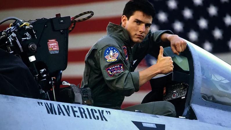 A reação de Tom Cruise ao ouvir a música tema de 'Top Gun Ases Indomáveis' (Divulgação)