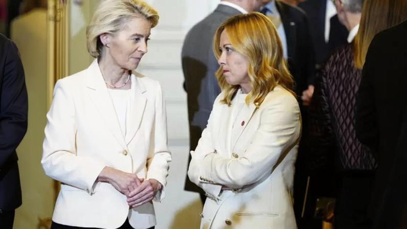 Meloni fez pedido em documento enviado à Ursula von der Leyen