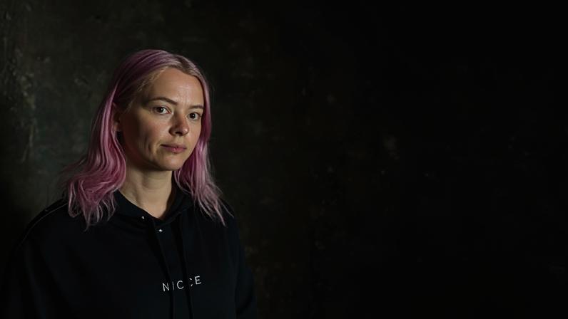 Billie's kitchen and lounge have been badly damaged with smoke damage to much of her home.