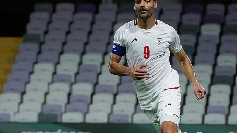 Taremi em campo pela seleção do Irã – Divulgação/@mehditaremiofficial9 Mehdi Tarem