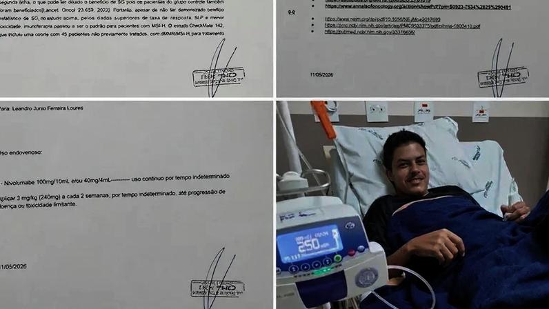 A luta de Leandro contra o câncer: uma vaquinha por esperança