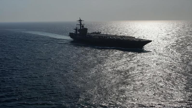 Bloqueio naval dos EUA ao Estreito de Ormuz já dura mais de um mês.