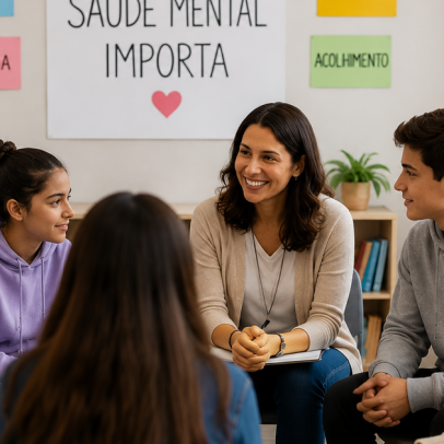 Certificação em saúde mental continua rara nas escolas
