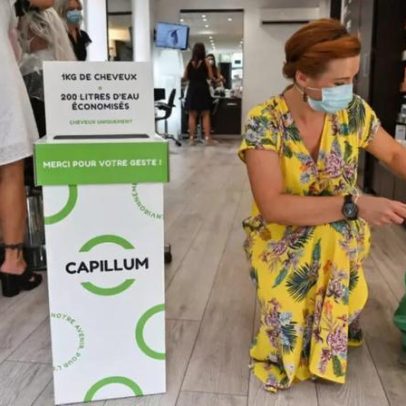 Startup francesa transforma cabelos em roupas, itens de limpeza e reflorestamento
