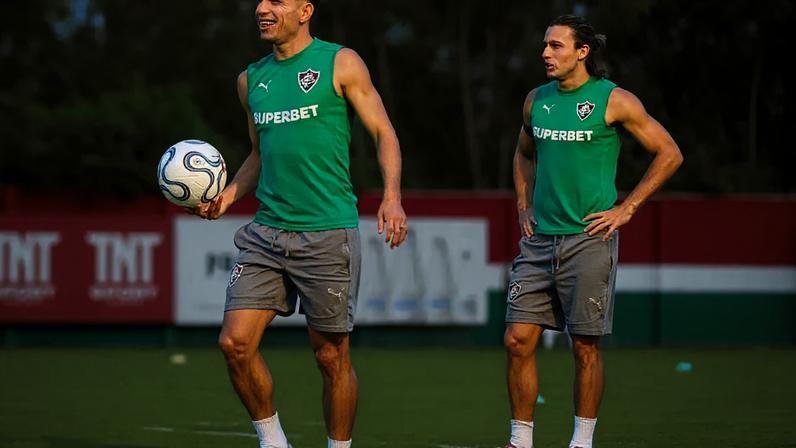 Fluminense treina nesta manhã no CT Carlos Castilho. –