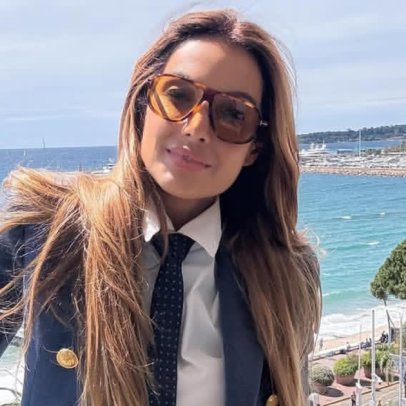 Patrícia Poeta mostra styling com gravatas em 8 looks variados
