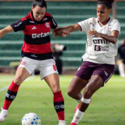 Flamengo empata nos acréscimos com Ferroviária pelo Brasileirão Feminino