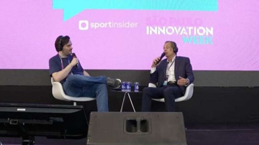 Presidente Bap, do Flamengo, durante painel no São Paulo Innovation Week –
