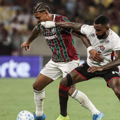 Fluminense empata com o Vitória nos minutos finais