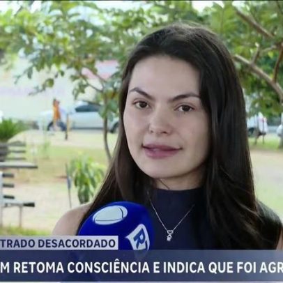 Homem agredido volta à consciência, segundo boletim médico