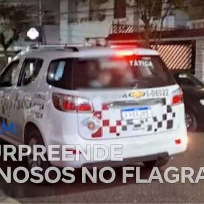 PM prende criminosos em Santos após assalto fracassado