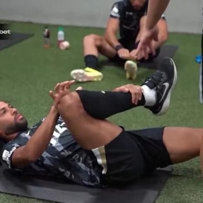 Bastidores da vitória do Galo no clássico deste sábado