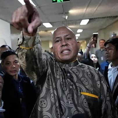 Perseguição Senado, tiroteio e ex-chefe de polícia das Filipinas está foragido