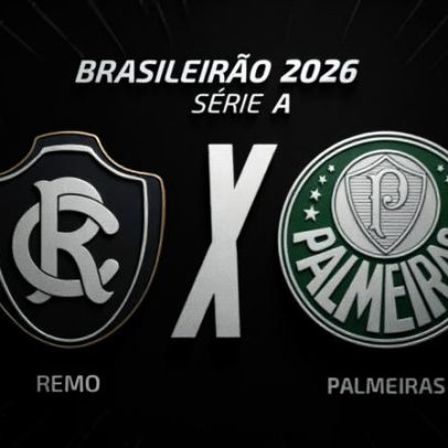 Remo x Palmeiras ao vivo às 14h30 pela Voz do Esporte