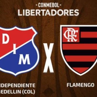 Medellín x Flamengo: onde assistir, escalações e arbitragem
