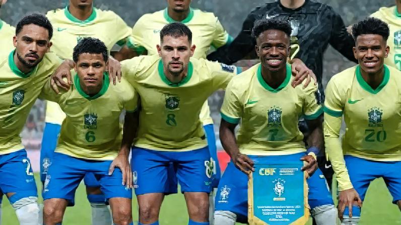 Seleção Brasileira em amistoso da Data Fifa.