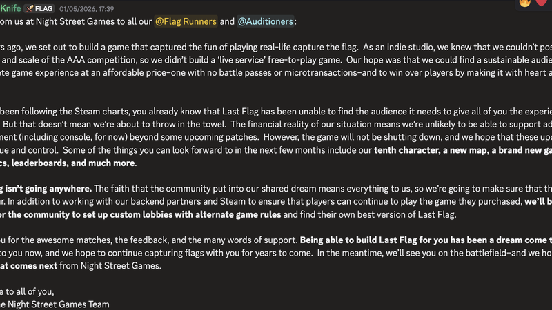 Last Flag Discord