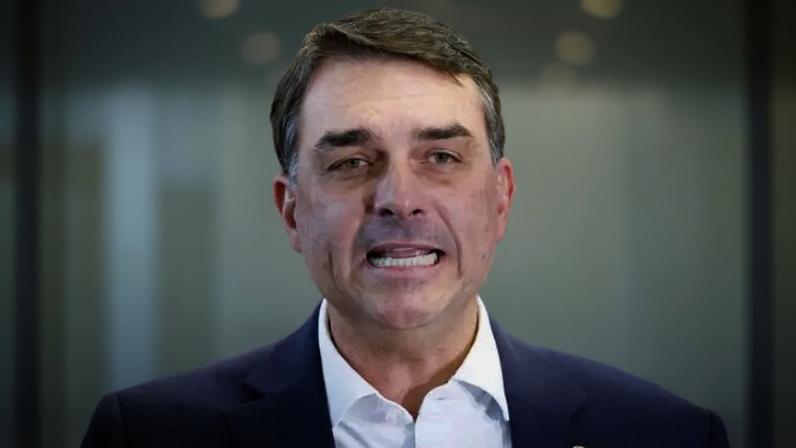 O senador Flávio Bolsonaro (PL-RJ).